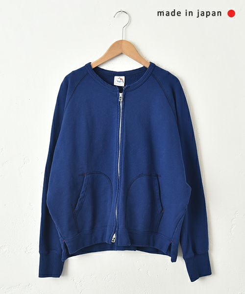 her.｜セントラル裏毛 ジップカーデ [[7261C-907]][C]