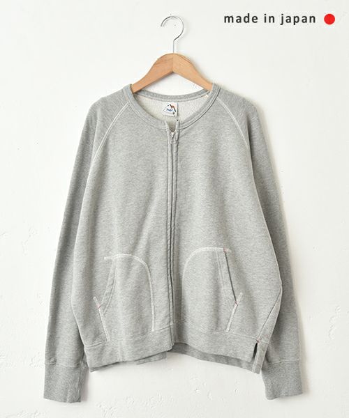 her.｜セントラル裏毛 ジップカーデ [[7261C-907]][C]