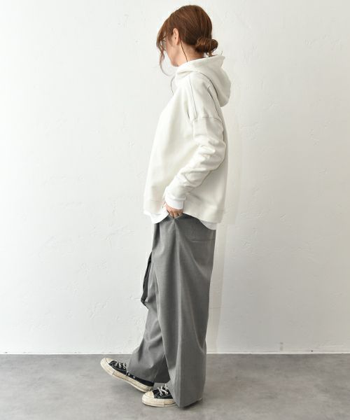 her.｜裏毛フーディプルオーバー [[MA-513024]][C]