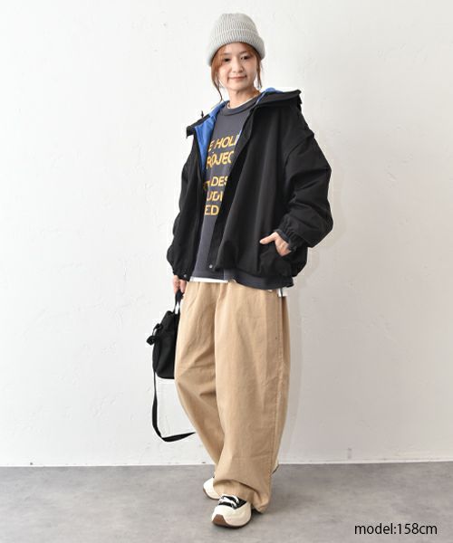 IN THE MARKET｜ワイドイージーパンツ [[C-2531]][C]