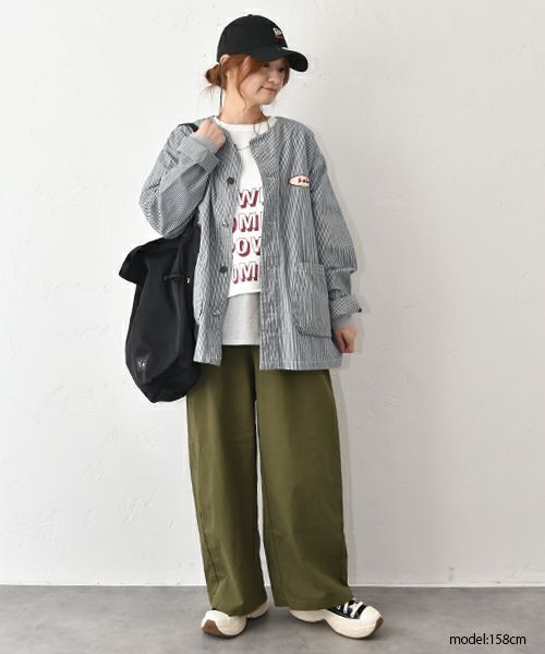  IN THE MARKET｜ワイドイージーパンツ [[C-2531]][C]