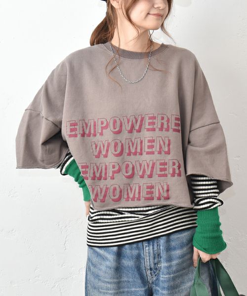 IN THE MARKET｜ロゴスウェット [[C-2530]][C]