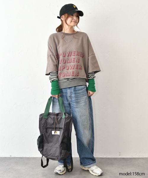 IN THE MARKET｜ロゴスウェット [[C-2530]][C]