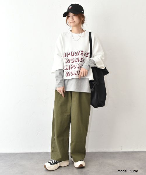 IN THE MARKET｜ロゴスウェット [[C-2530]][C]