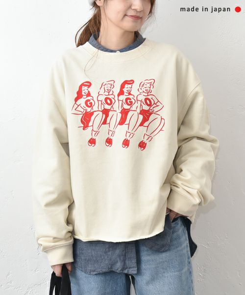 her.｜プリント入りスウェットプル [[MTAH510-0106]][C]