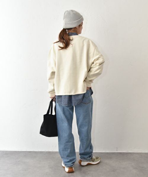 her.｜プリント入りスウェットプル [[MTAH510-0106]][C]