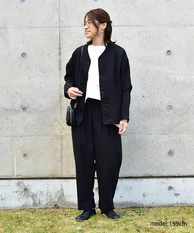 hagumu｜リネンパンツセットアップ [[125707]][C]