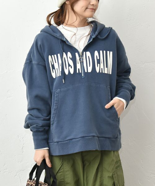 RNA｜トンプキングハーフZIPフーディー [[M2590]][C]