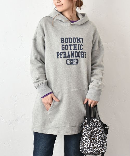 IN THE MARKET｜ロゴ入りフーディスウェット [[C-2502]][C]