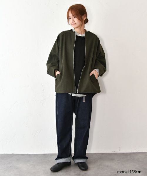 hagumu｜ウールライクドルマンジャケット [[CPMA-7372]][C]