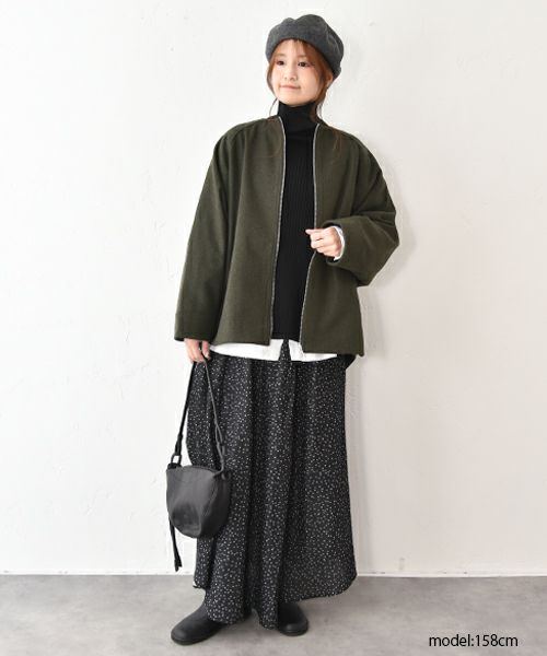 hagumu｜ウールライクドルマンジャケット [[CPMA-7372]][C]