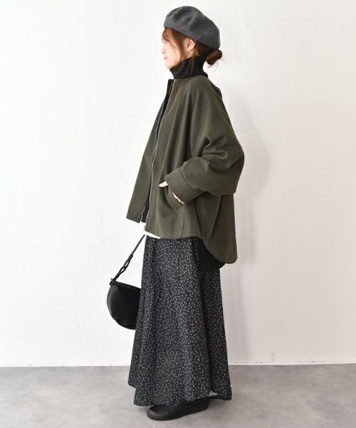 hagumu｜ウールライクドルマンジャケット [[CPMA-7372]][C]