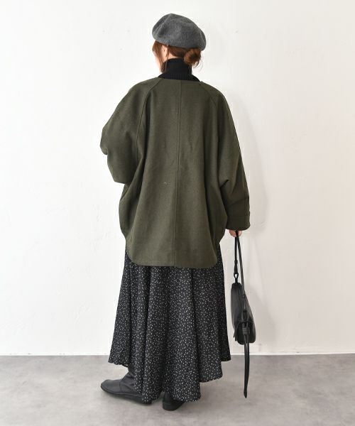 hagumu｜ウールライクドルマンジャケット [[CPMA-7372]][C]