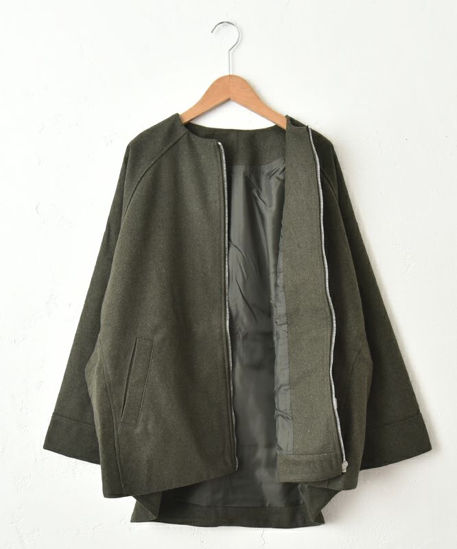  hagumu｜ウールライクドルマンジャケット [[CPMA-7372]][C]