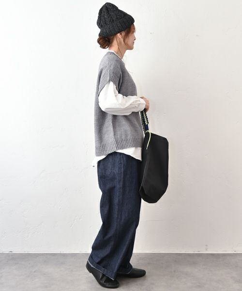 hagumu｜ニット×シャツアンサンブル [[CPMA-1355]][C]