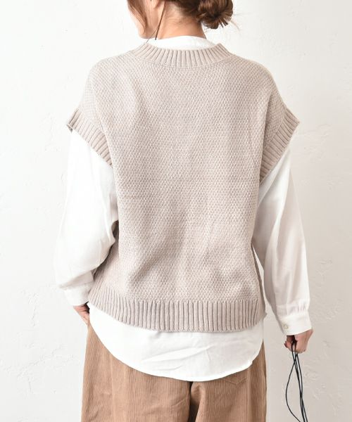 hagumu｜ニット×シャツアンサンブル [[CPMA-1355]][C]