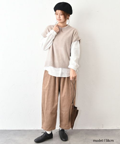 hagumu｜ニット×シャツアンサンブル [[CPMA-1355]][C]