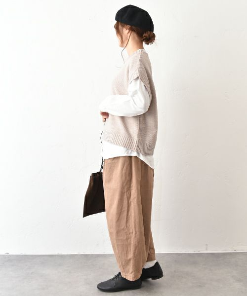 hagumu｜ニット×シャツアンサンブル [[CPMA-1355]][C]