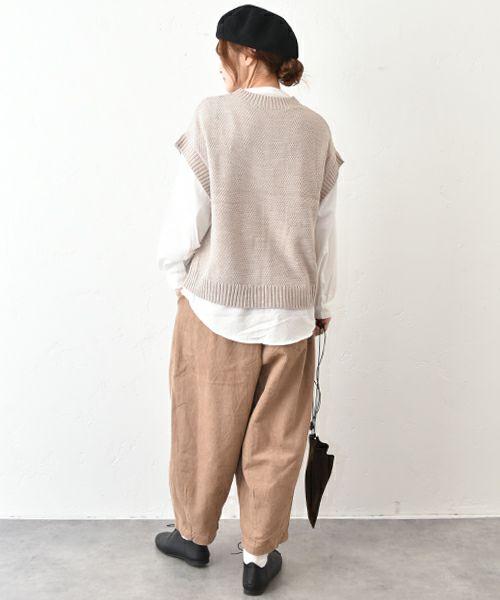 hagumu｜ニット×シャツアンサンブル [[CPMA-1355]][C]