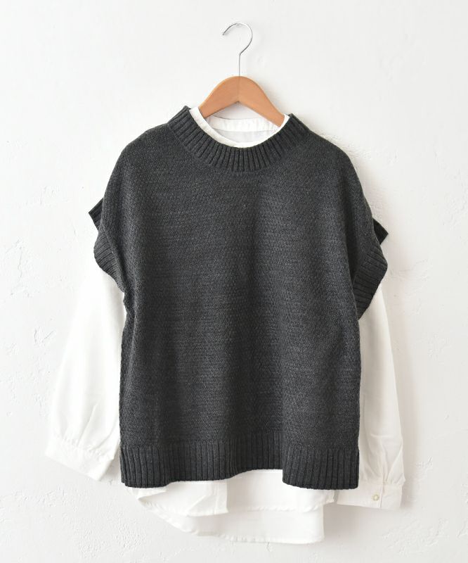  hagumu｜ニット×シャツアンサンブル [[CPMA-1355]][C]