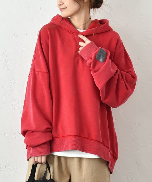 IN THE MARKET｜ピグメント加工ウェットパーカー [[C-2501]][C]