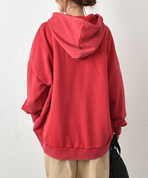 IN THE MARKET｜ピグメント加工ウェットパーカー [[C-2501]][C]