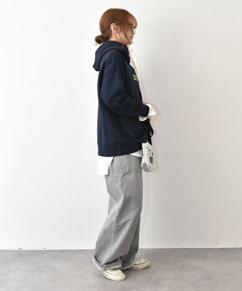 her.｜ロゴ入りスウェットパーカー [[131349H]][C]