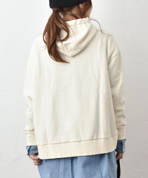 her.｜ロゴ入りスウェットパーカー [[131349H]][C]