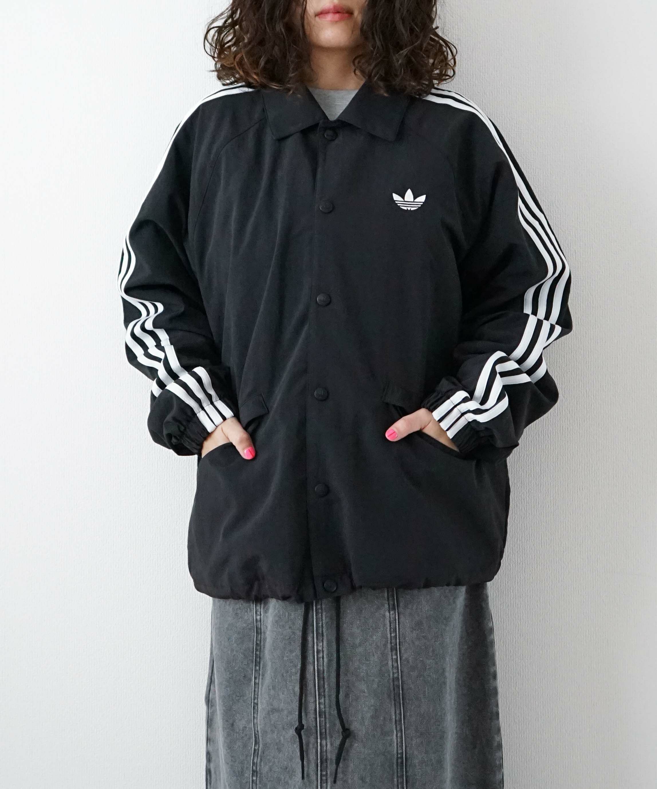 adidas｜3-STRIPES COACH JACKET [[KE3598]][D]