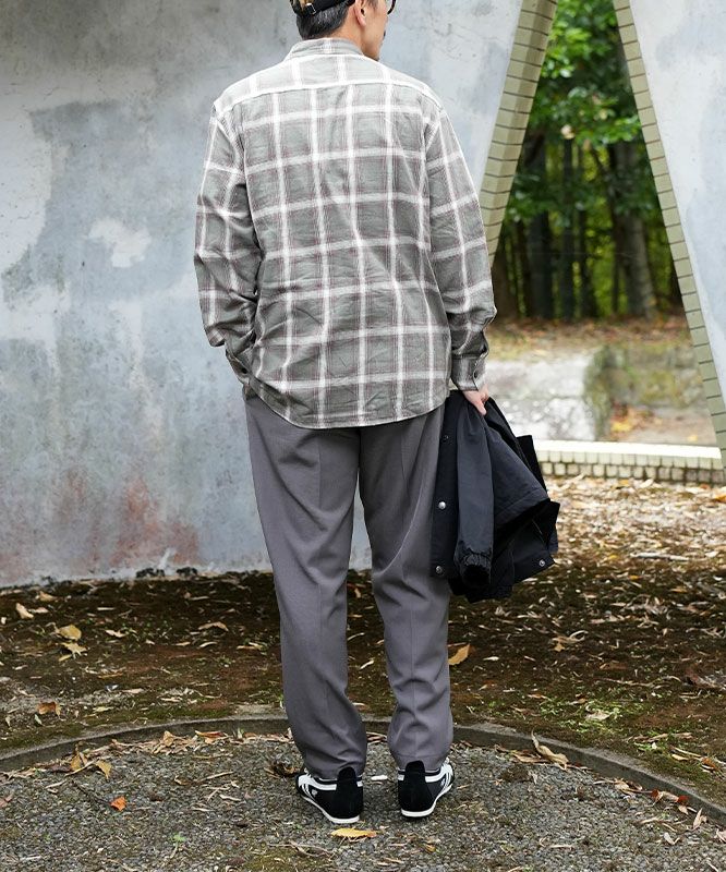 BIG MIKE｜ライトフランネルシャツ [[102615101]][D]