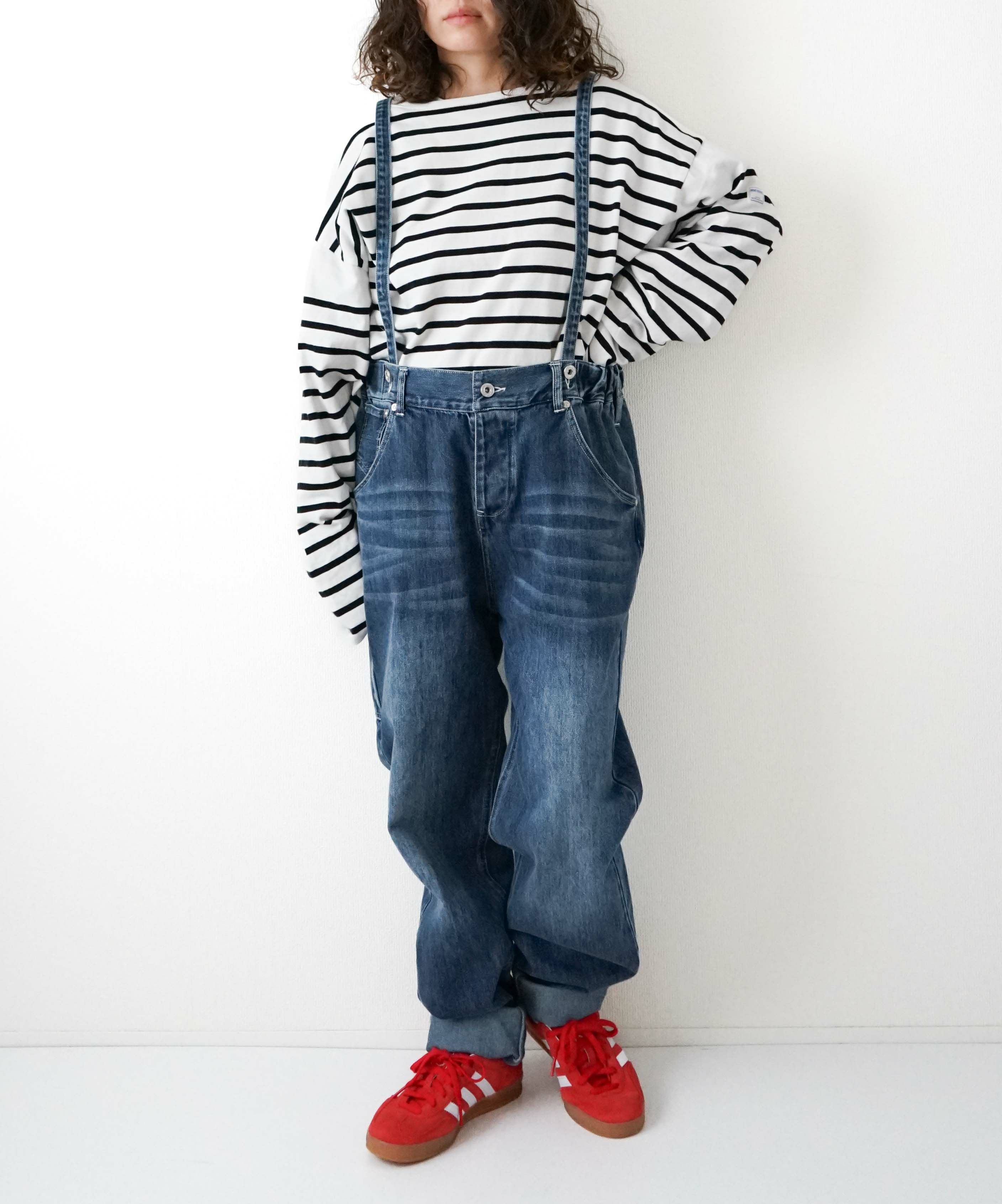 day standard｜サスペンダーテーパードデニムパンツ [[day-036]][D]