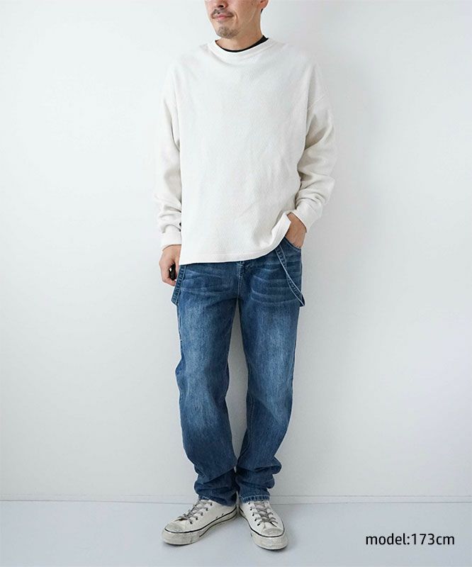 day standard｜サスペンダーテーパードデニムパンツ [[day-036]][D]