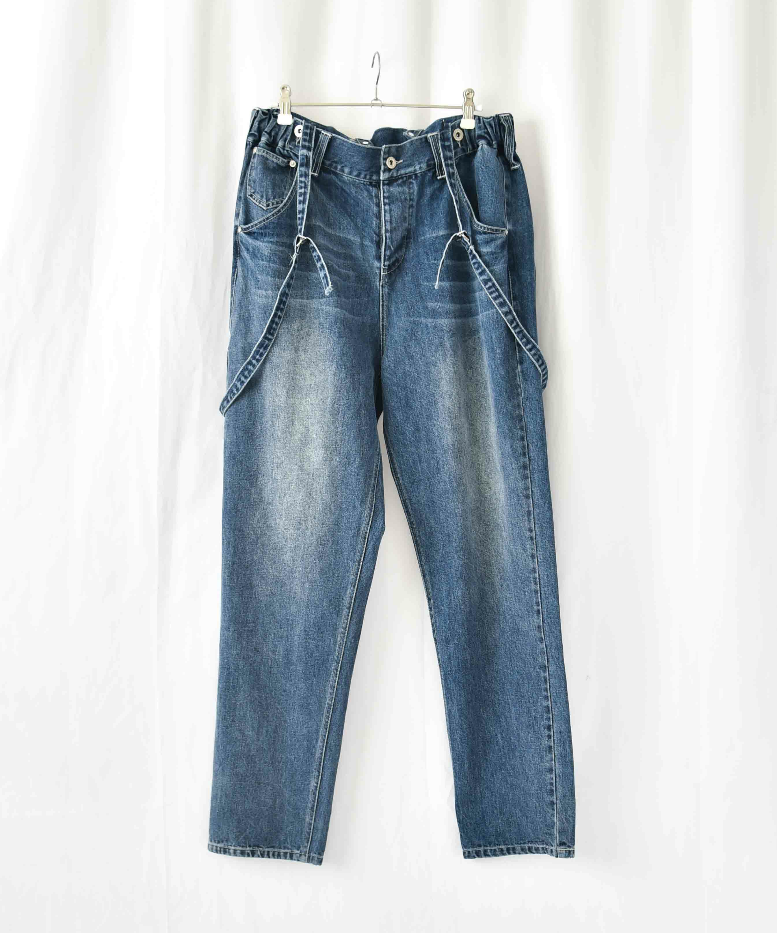 day standard｜サスペンダーテーパードデニムパンツ [[day-036]][D]