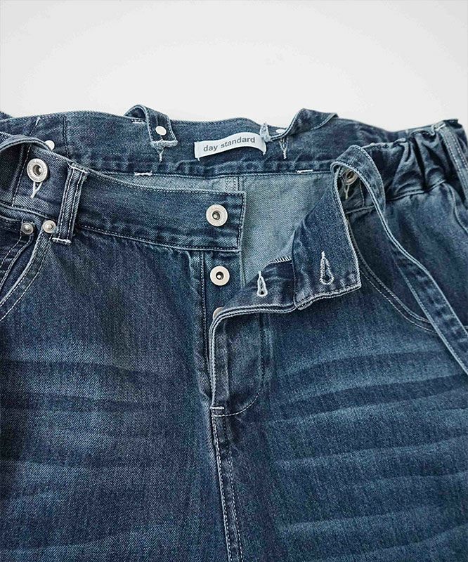 day standard｜サスペンダーテーパードデニムパンツ [[day-036]][D]