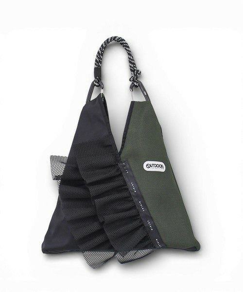 RISLEY｜《再入荷》RISLEY×OUTDOOR トライアングルフリルバッグ