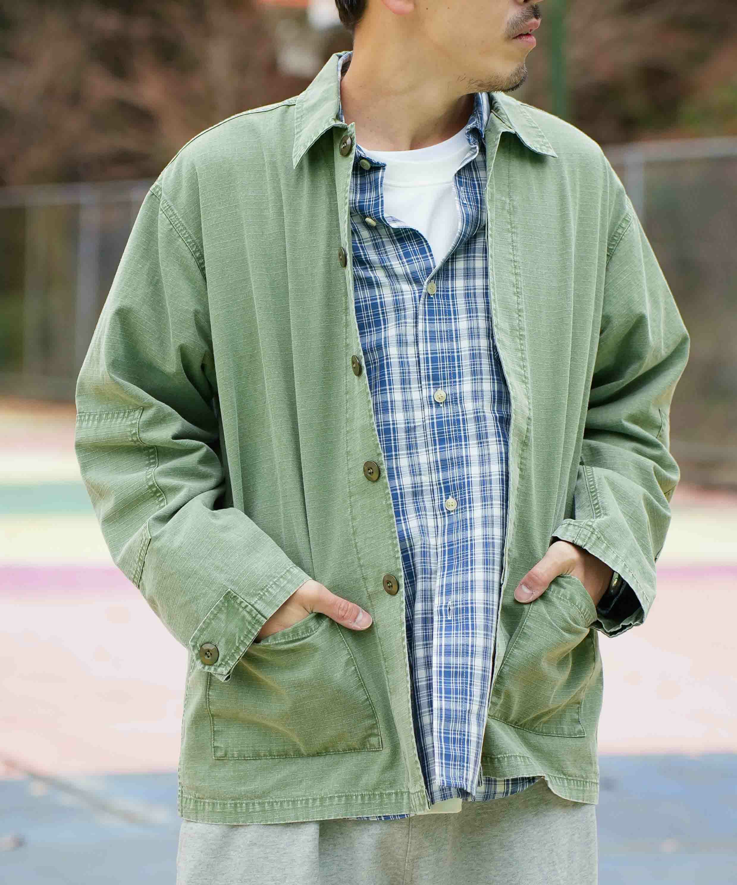 day standard｜Re-dye加工　ミリタリージャケット [[day-028]][D]