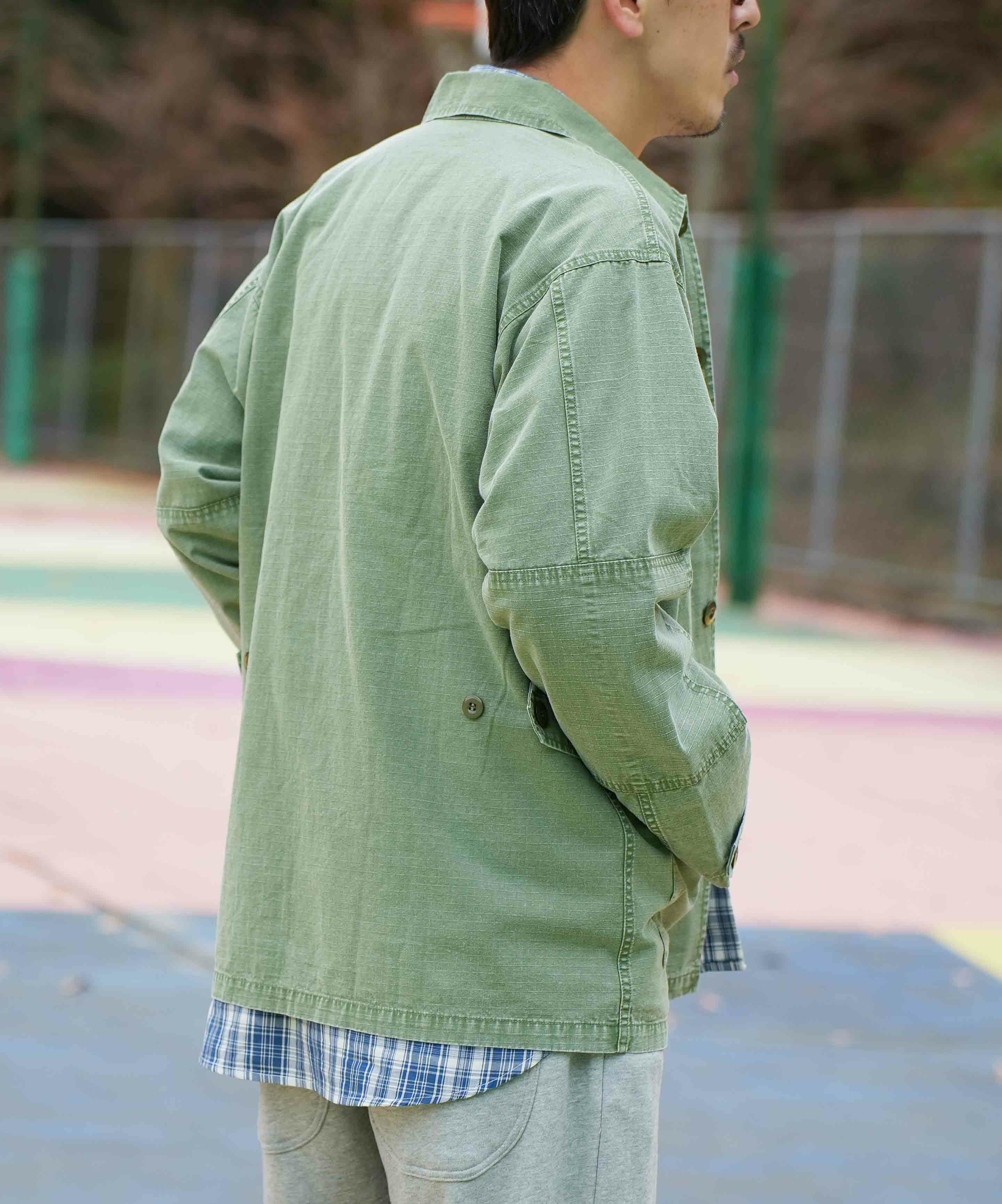 day standard｜Re-dye加工　ミリタリージャケット [[day-028]][D]