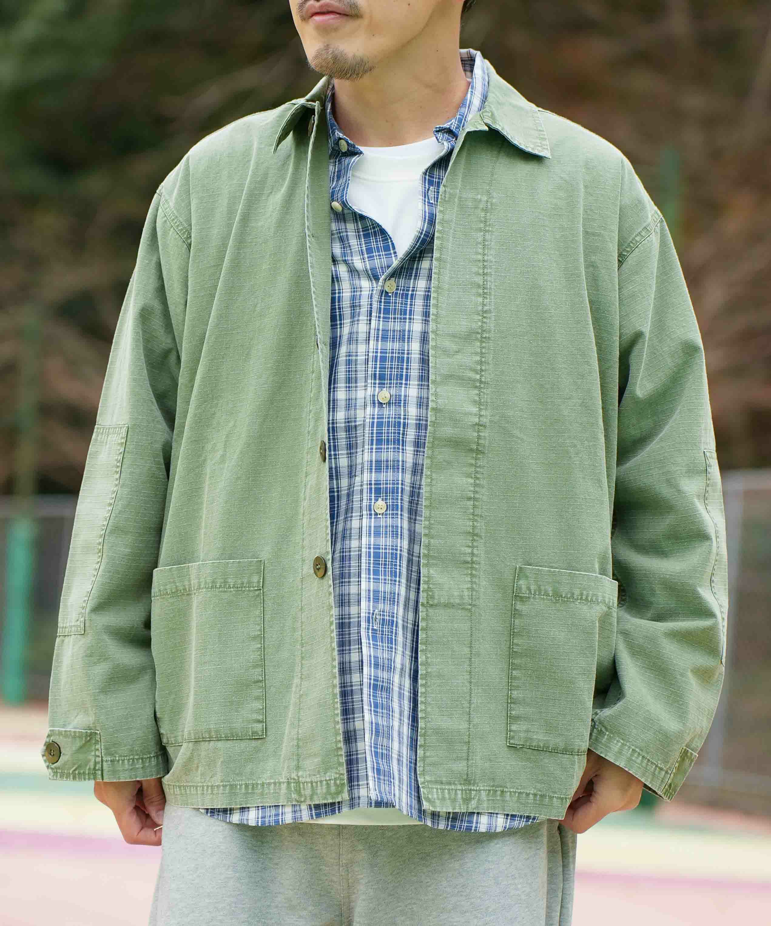 day standard｜Re-dye加工　ミリタリージャケット [[day-028]][D]