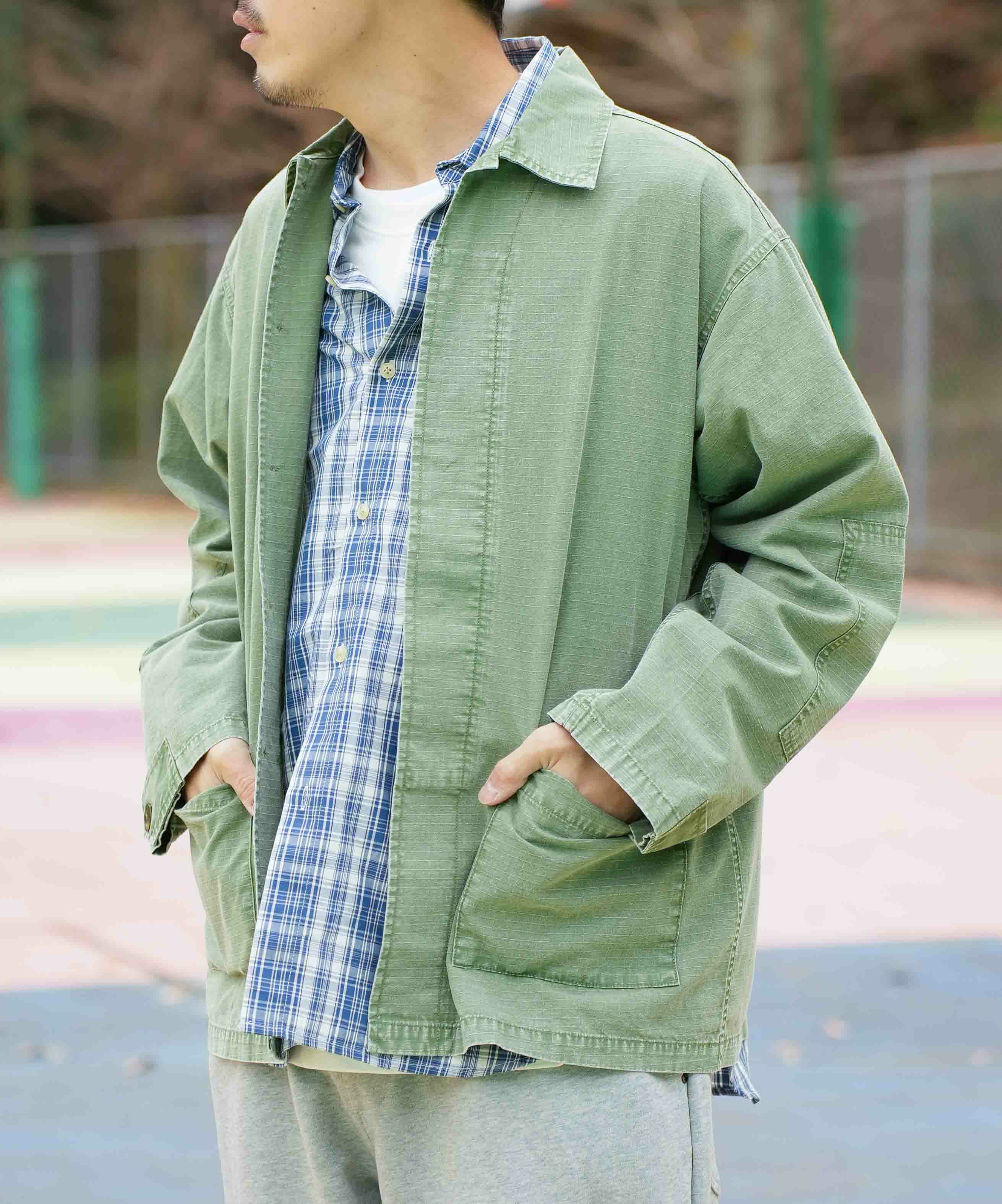 day standard｜Re-dye加工　ミリタリージャケット [[day-028]][D]