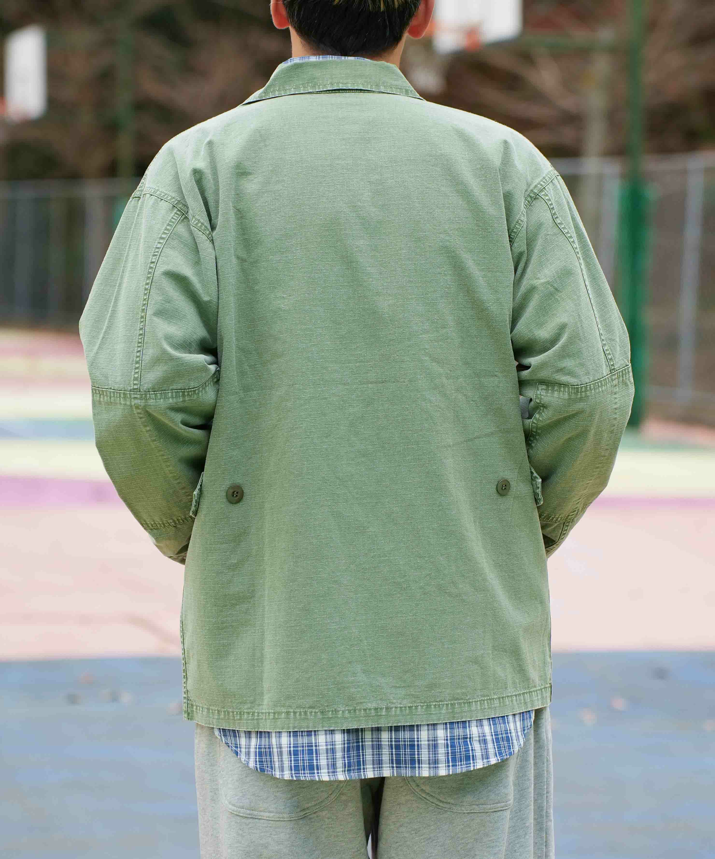 day standard｜Re-dye加工　ミリタリージャケット [[day-028]][D]