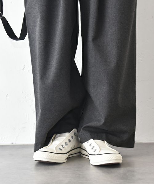 CONVERSE｜キャンバススリッポンスニーカー [[31314091]][C]
