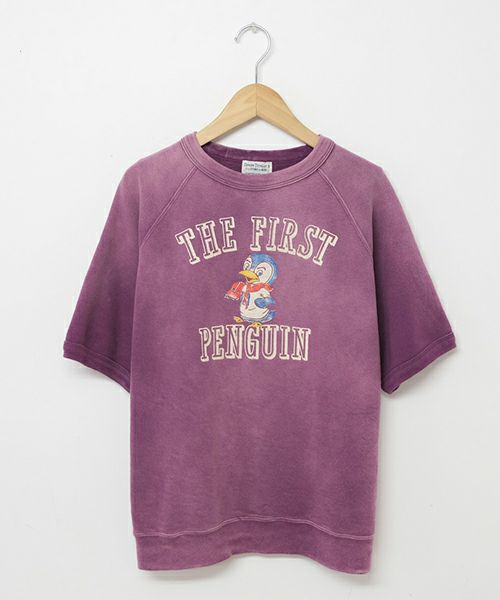  DENIM&DUNGAREE｜ビンテージウラケPENNIE S/Sスウェット [[22620420]][C]