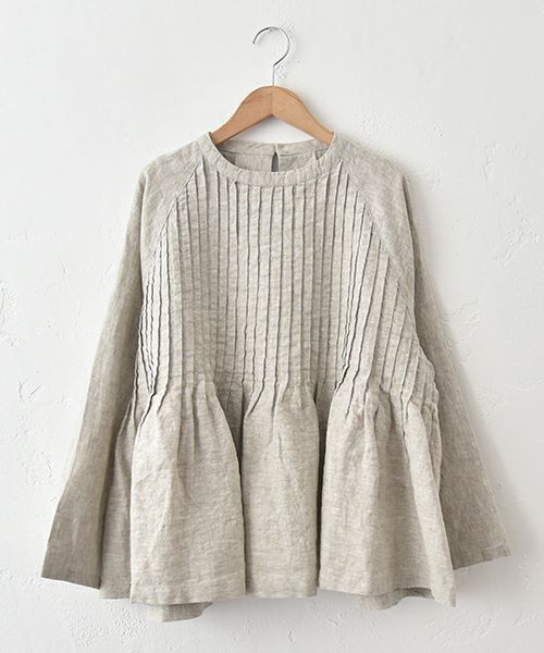 08Mab｜リネンピンタックプルオーバー [[CF-1024HF1076]][C]