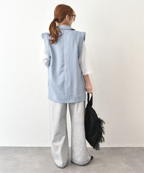 HUMS｜テーラードジレ [[32508H232]][C]