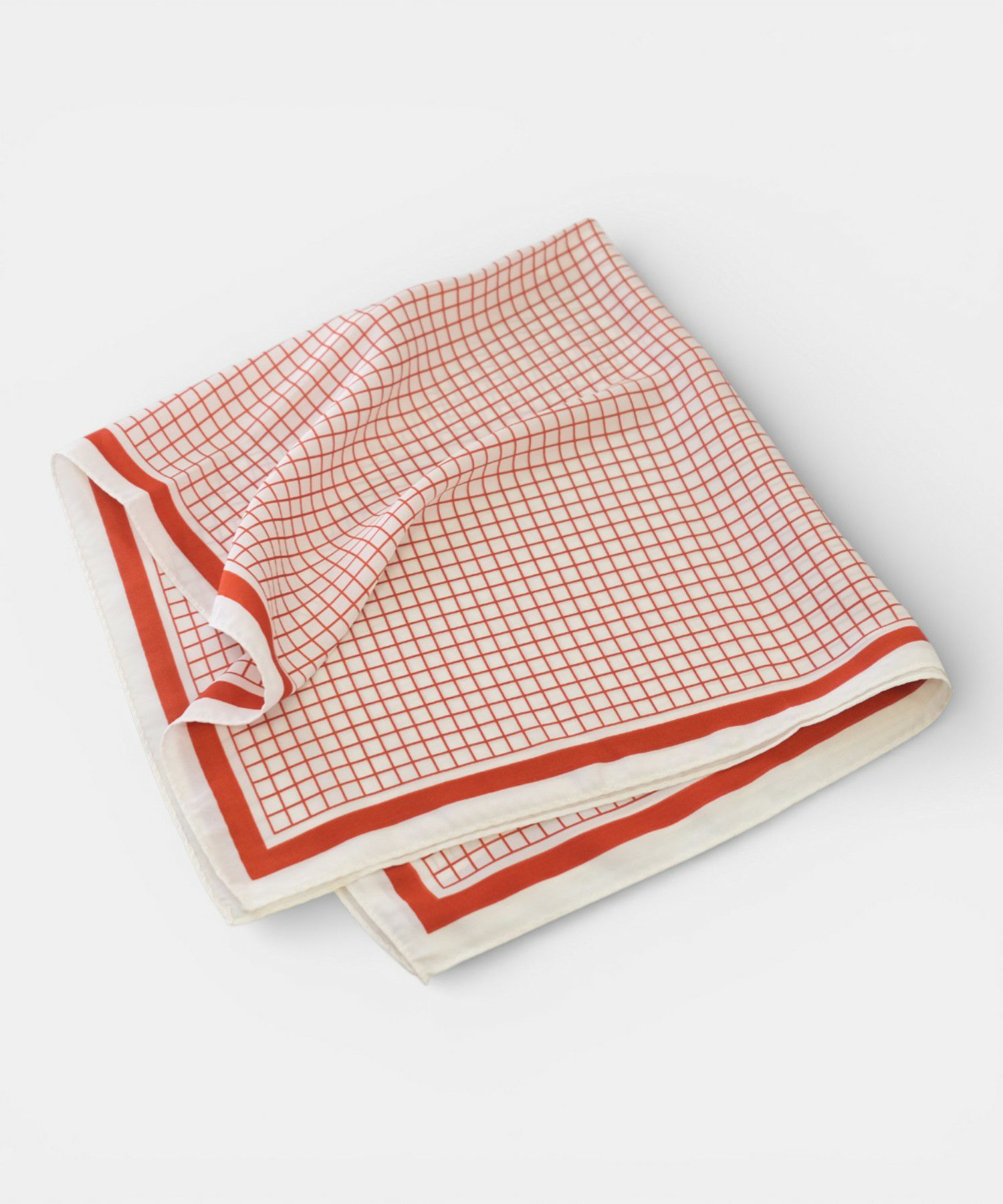 EARTH MADE｜グラフチェックスカーフ [[43-8506]][C]