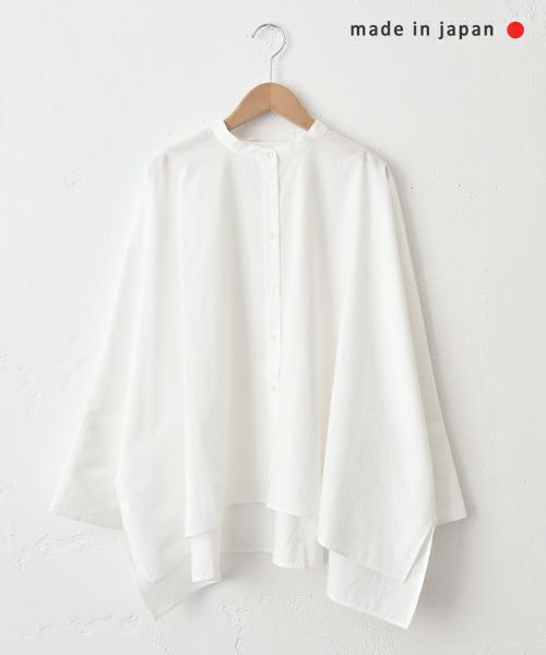 No18｜バンドカラードルマンシャツ [[525201]][C]