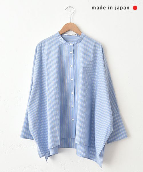 No18｜バンドカラードルマンシャツ [[525201]][C]