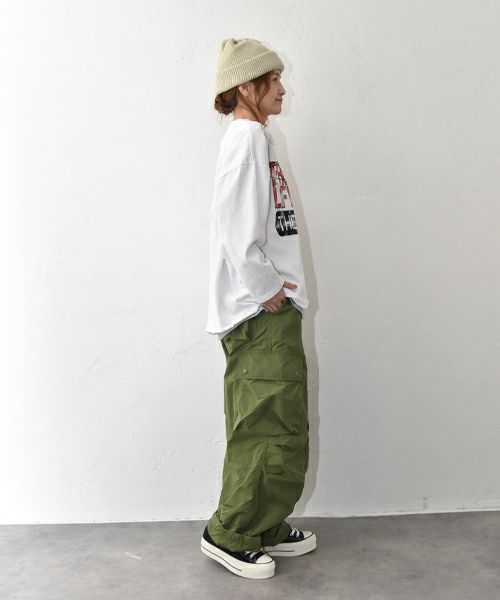IN THE MARKET｜カレッジロゴTシャツ [[C-2534]][C]