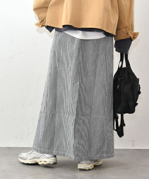 IN THE MARKET｜ベルト付きボックススカート [[IN-109]][C]