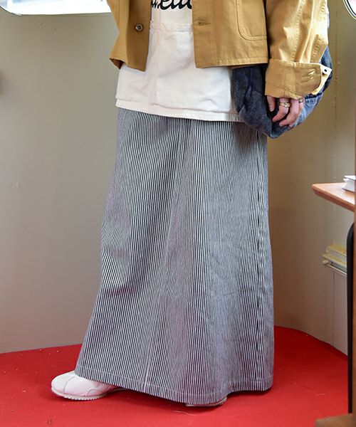 IN THE MARKET｜ベルト付きボックススカート [[IN-109]][C]